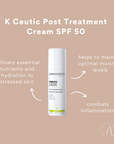 Dermaceutic Laboratoire K Ceutic Post Treatment Cream SPF 50 30ml